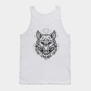 Moon wolf Tank Top